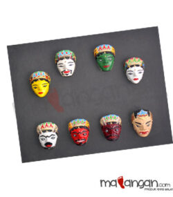 Pigura Kaca Topeng Kecil 8